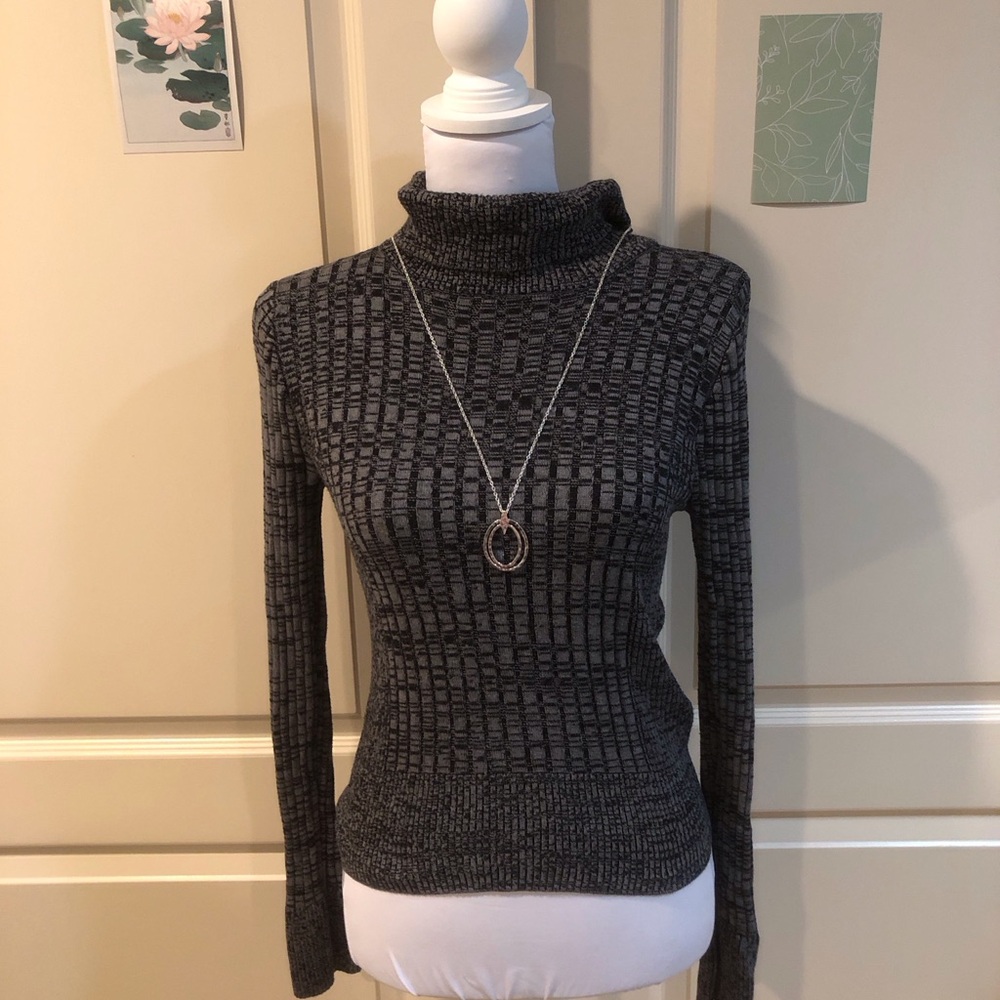 Aeropostale Charcoal Turtleneck Sweater
